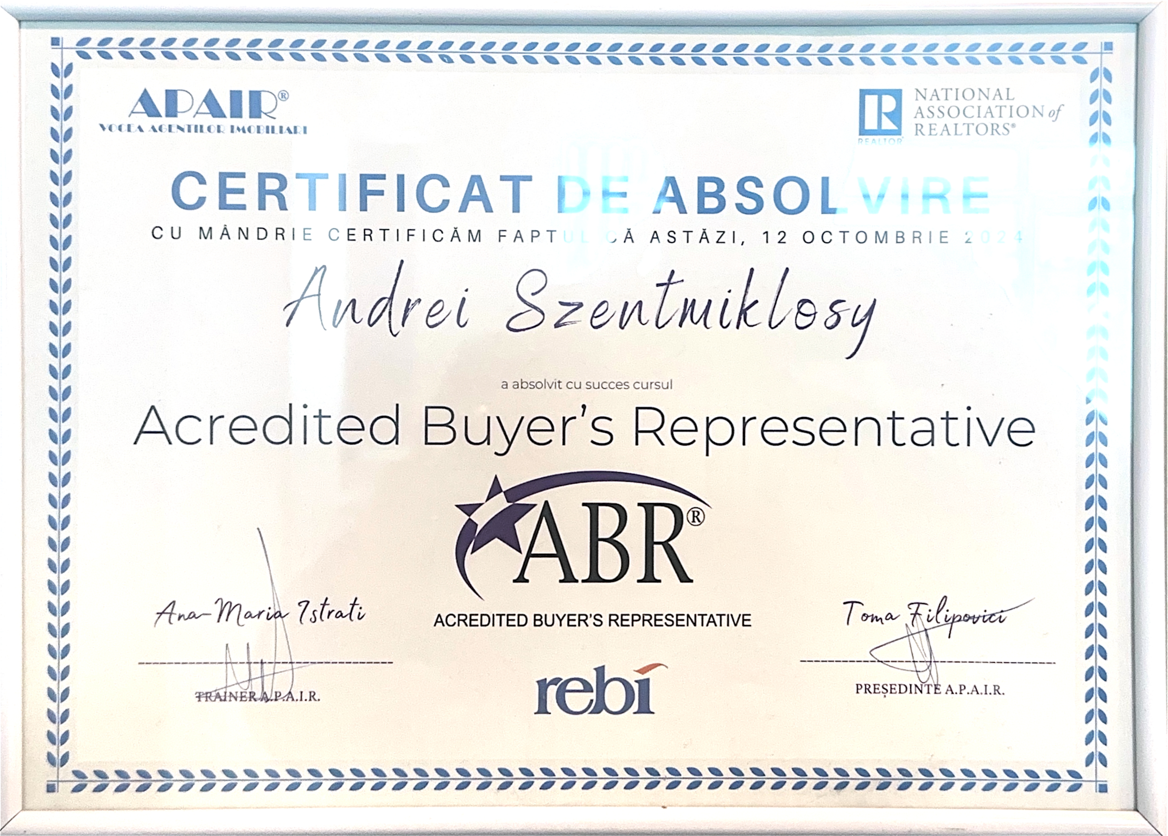 Certificat